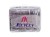 Elway Kuscheldecke 160x210 cm grau mit Wellen, 560 g/m²