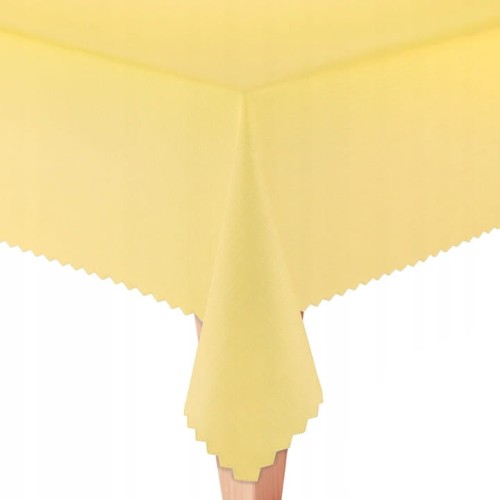 Obrus plamoodporny jasny żółty różne rozmiary 240x140