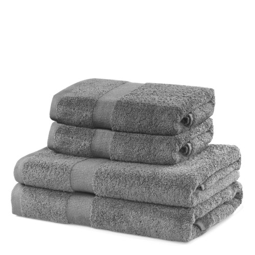 DecoKing komplet ręczników frotte 2szt. 70x140 +2szt. 50x100