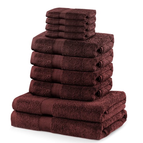 DecoKing komplet ręczników frotte 2szt. 70x140 +4szt. 50x100 +4szt. 30X50