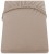 DecoKing prześcieradło jersey cappuccino z gumką 100x200