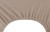 DecoKing prześcieradło jersey cappuccino z gumką 100x200