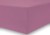 DecoKing prześcieradło śliwkowe jersey z gumką 140x200