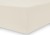DecoKing prześcieradło jersey ecru z gumką 160x200