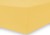 DecoKing prześcieradło jersey żółte z gumką 160x200