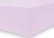 DecoKing prześcieradło jersey liliowe z gumką 160x200