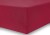 DecoKing prześcieradło jersey purpurowe z gumką 200x220