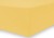 DecoKing prześcieradło jersey żółte z gumką 200x220