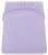 DecoKing prześcieradło jersey liliowe z gumką 80-90x200