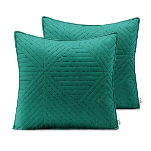 AmeliaHome poszewka dekoracyjna SOFTA zielona 2szt. 45X45
