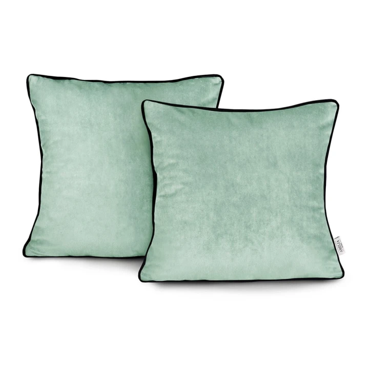 AmeliaHome poszewka dekoracyjna VELVET PIPING 2szt. 45X45