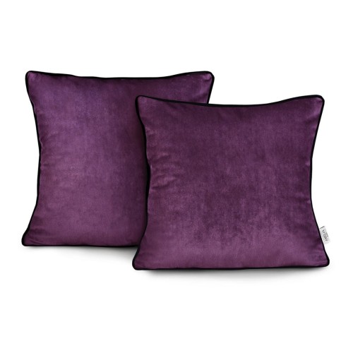 AmeliaHome poszewka dekoracyjna VELVET PIPING 2szt. 45X45 cm.