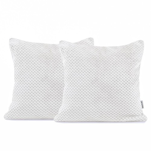 DecoKing poszewka dekoracyjna HENRY biała 2szt. 45X45 cm.