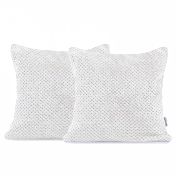 DecoKing poszewka dekoracyjna HENRY biała 2szt. 45X45 cm.