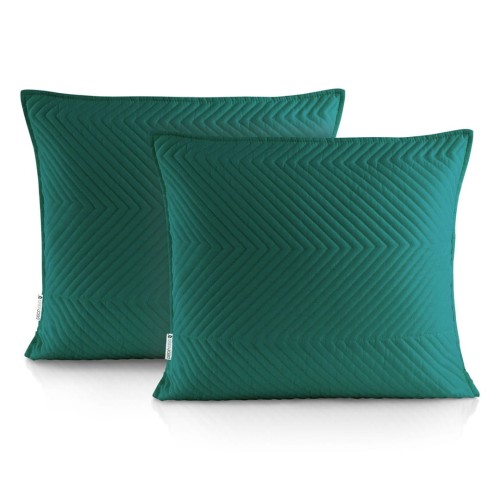 DecoKing poszewka dekoracyjna MESSLI zielona 2szt. 45X45 cm.
