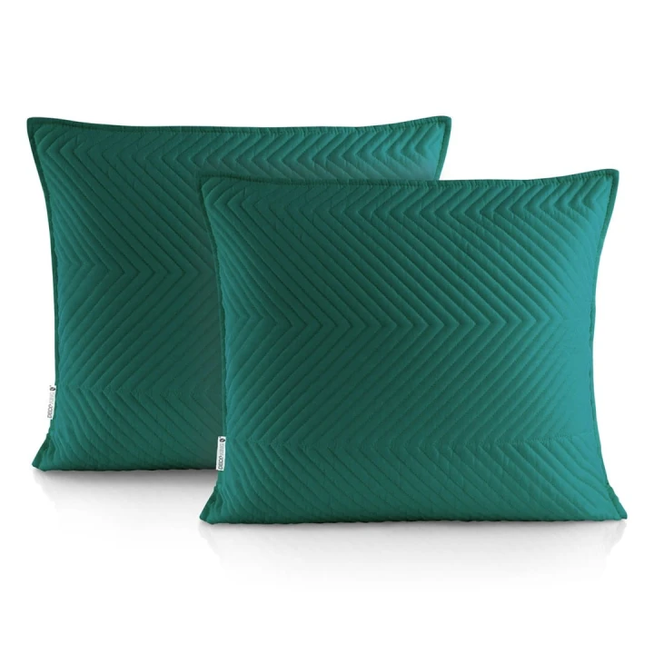 DecoKing poszewka dekoracyjna MESSLI zielona 2szt. 45X45 cm.