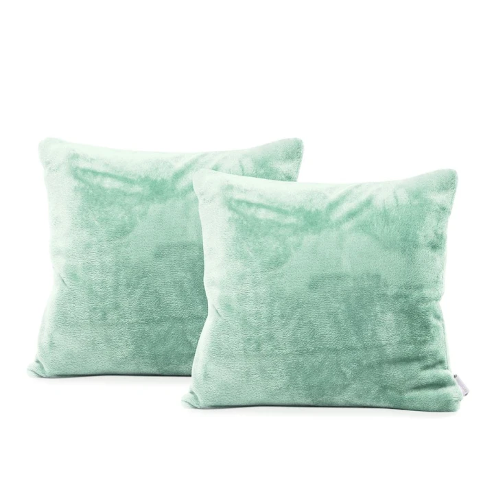 DecoKing poszewka dekoracyjna MIC kolor miętowy 2szt. 45x45 cm.