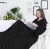 DecoKing koc z rękawami kolor czarny LAZY rozmiar 150x180 cm.