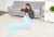 DecoKing koc syreni ogon SYRENA kolor błękitny 140 cm.