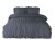 Pościel bawełniana NATURAL GREY 200x220 STONEWASHED