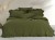 Pościel bawełniana OLIVE 160x200 STONEWASHED