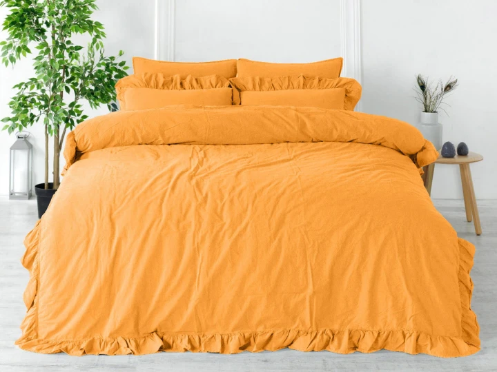 Pościel bawełniana LIMONADE 160x200 STONEWASHED