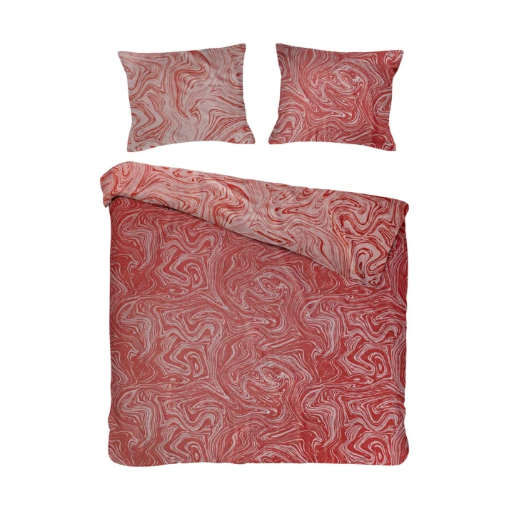 Pościel bawełniana MARBLE TERRA 160x200 JACQUARD