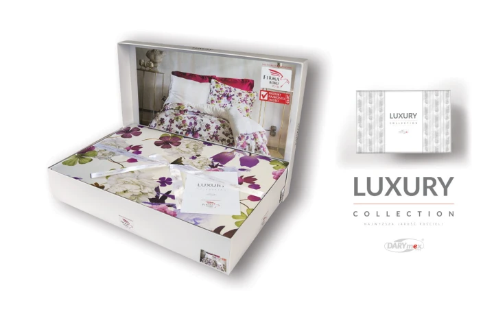 Pościel satyna bawełniana 160x200 LUXURY PREMIUM