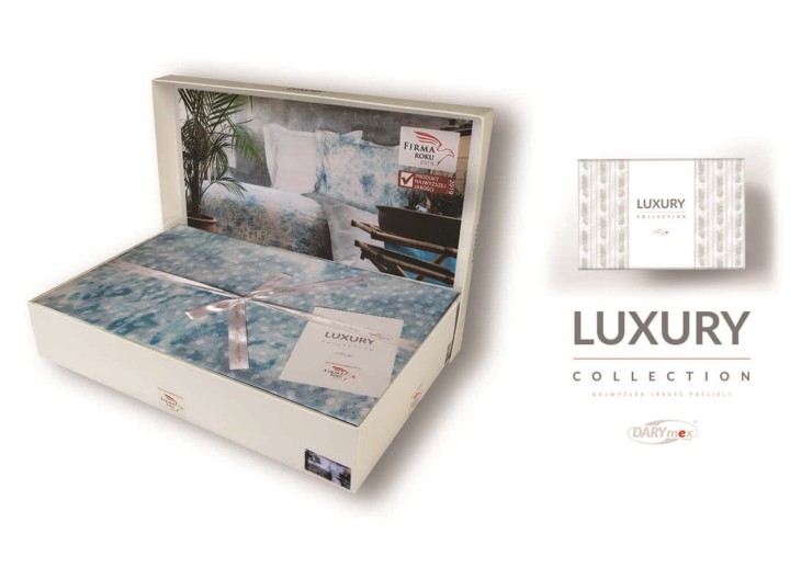 Pościel satyna bawełniana BELIZE 220x200 LUXURY PREMIUM