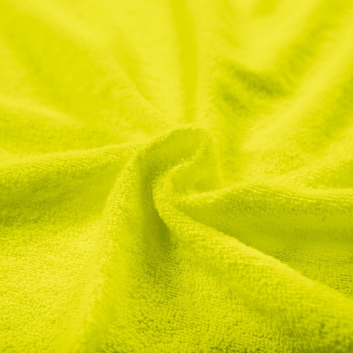 Prześcieradło frotte limonka z gumką 160x200