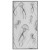 Ręcznik JELLYFISH kolor granatowy przód welur, tył frotte 90x180 decoking