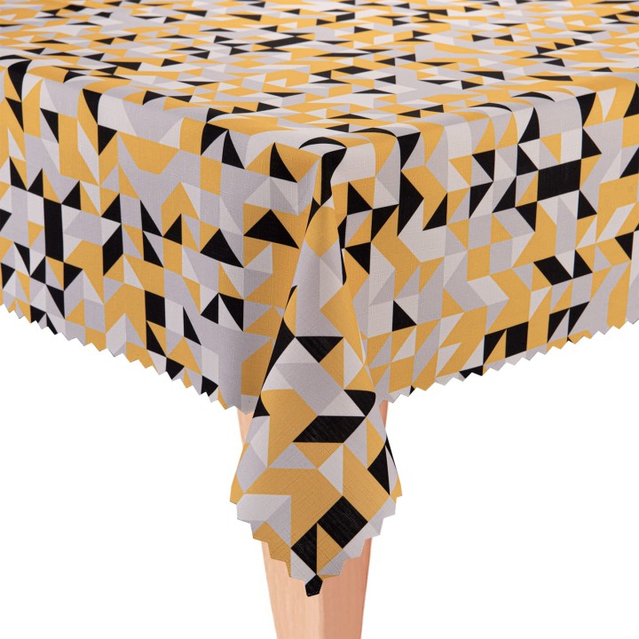 Nowoczesny obrus plamoodporny na wymiar.