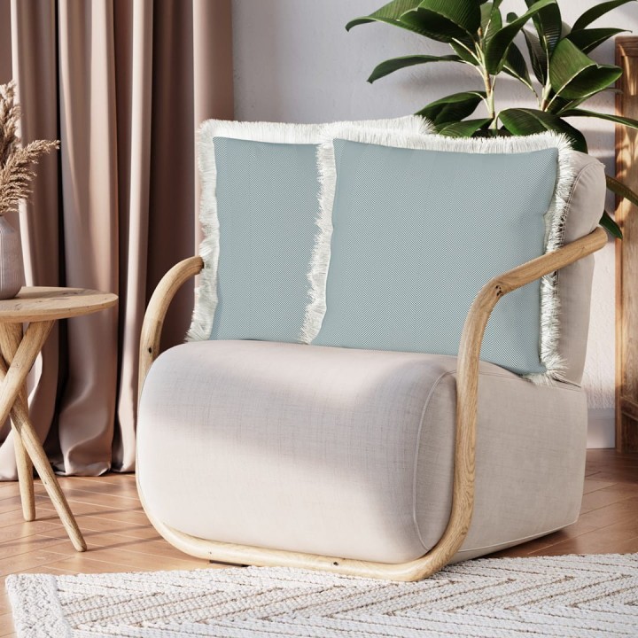Poszewka dekoracyjna CLEAR kolor butelkowa zieleń drukowany motyw boho velvet 45x45 ameliahome