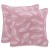 Poszewka dekoracyjna CALM kolor różowy drukowany motyw roślinny styl klasyczny velvet 45x45 ameliahome