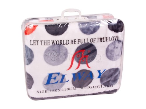 Koc Elway 898 w opakowaniu w formie walizki.