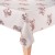 Obrus świąteczny Boże Narodzenie bombki czerwone 240x150