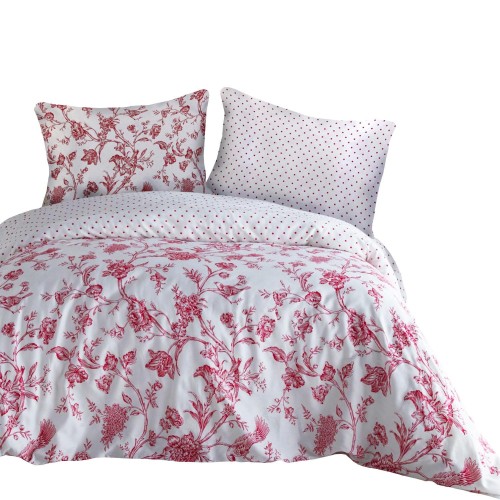 Pościel satyna bawełniana ROSE BLANC 220x200 LUXURY