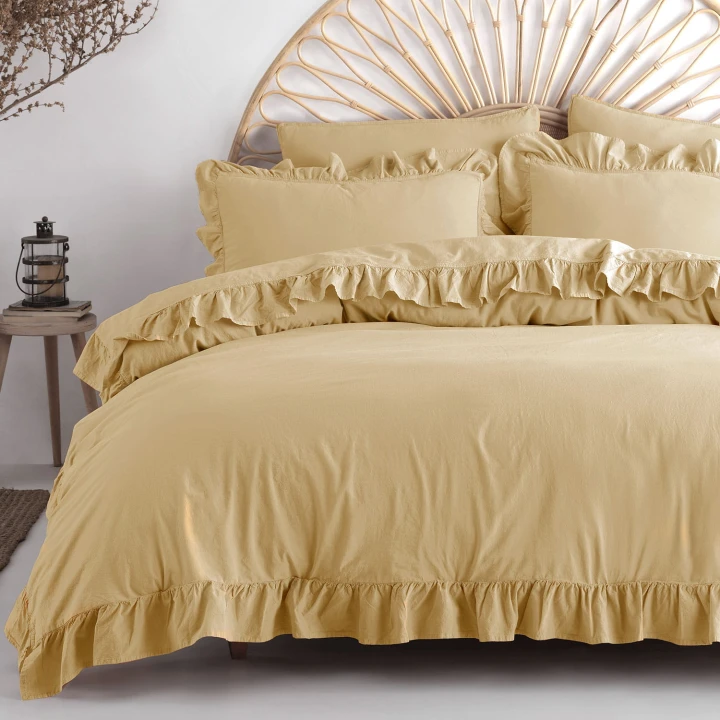 Pościel bawełniana SOYBEAN 220x200 STONEWASHED