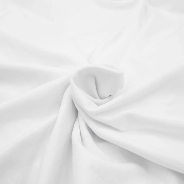 Prześcieradło jersey elastan z gumką białe 140x200x30