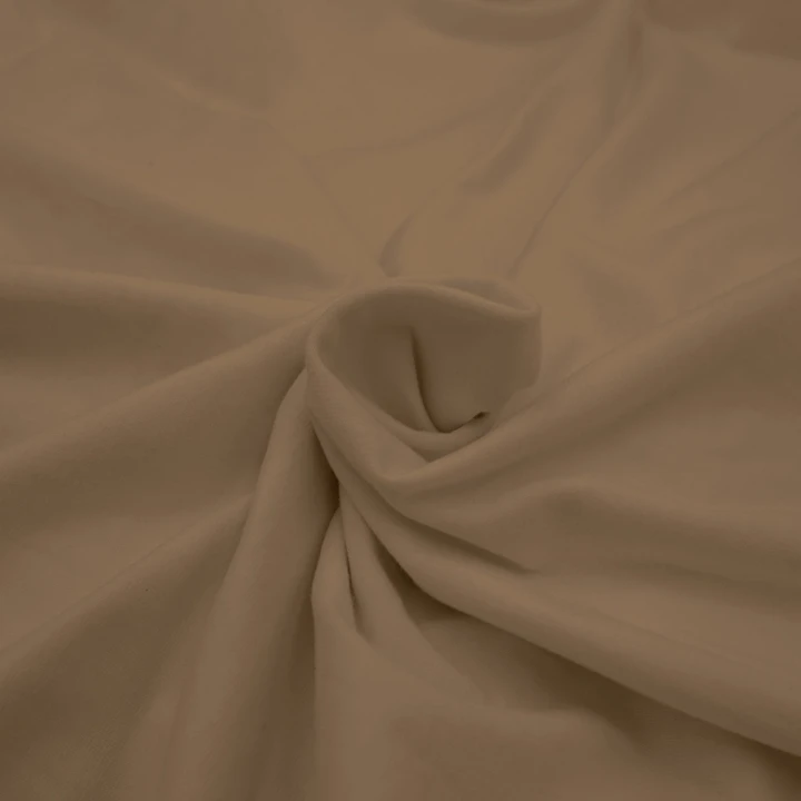 Prześcieradło jersey elastan z gumką brązowe 140x200x30