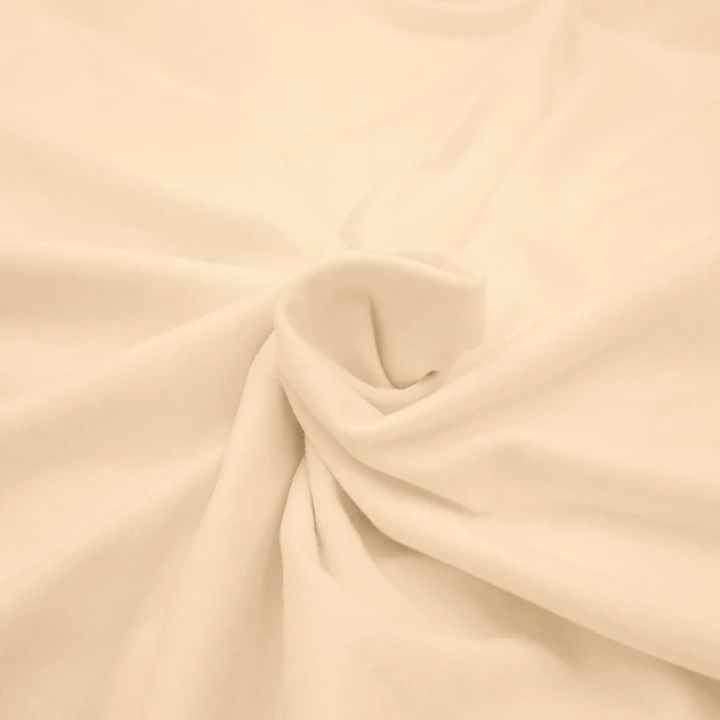 Prześcieradło jersey elastan z gumką kolor piaskowy 180x200x30