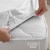 Prześcieradło jersey elastan z gumką białe 220x200x30