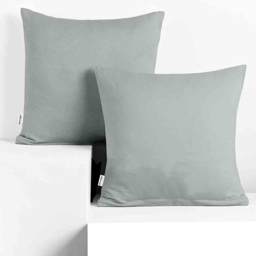 Poszewka dekoracyjna AMBER kolor szary styl klasyczny materiał jersey 2szt. 40x40 DecoKing