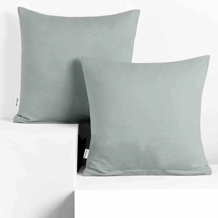 Poszewka dekoracyjna AMBER kolor szary styl klasyczny materiał jersey 2szt. 40x40 DecoKing