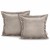 Poszewka dekoracyjna VELVET kolor beżowy styl glamour velvet 2szt. 45x45 ameliahome