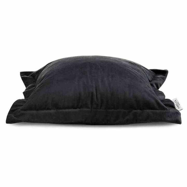 Poszewka dekoracyjna VELVET kolor czarny styl glamour velvet 2szt. 45x45 ameliahome