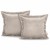 Poszewka dekoracyjna VELVET kolor kremowy styl glamour velvet 2szt. 45x45 ameliahome