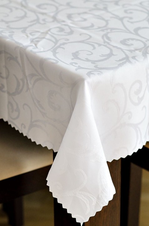 Obrus biały na wymiar