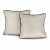 Poszewka dekoracyjna VELVET w kolorze kremowym 45x45 cm - styl glamour marki AmeliaHome