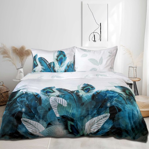 Pościel satynowa z bawełny 160x200 cm - elegancki komplet dla wyjątkowego komfortu snu
